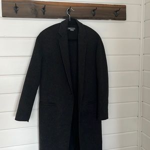 VINCE Wool Long Jacket